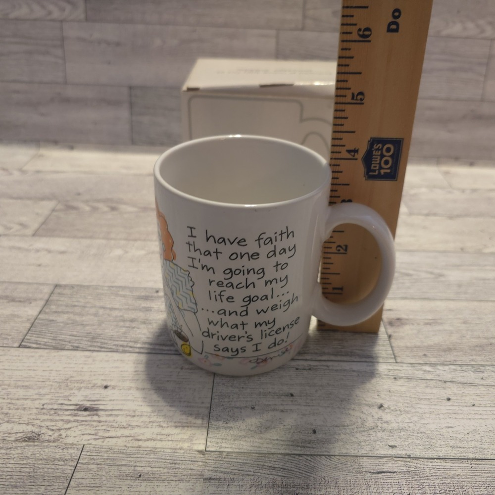 Shoebox Greetings Mug by Denae Funny Quote w/ Box –‎ Hallmark Coffee Cup - Picture 7 of 9